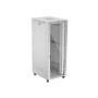 LANBERG free standing rack cabinet 19/42U 800x1000 glass door LCD flat pack grey V2