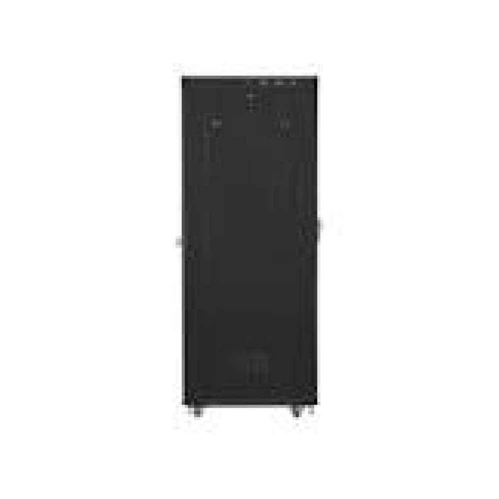 LANBERG FF01-8227-23BL free-standing rack 19inch self-assembly flat pack 27U/800x1200mm black mesh door LCD