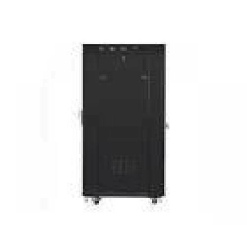 LANBERG FF01-8822-12BL free-standing rack 19inch self-assembly flat pack 22U/800x800mm black glass door LCD