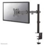 NEOMOUNTS Monitor DeskMount Single 25.4-81.3cm 10-32inch clamp/grommet VESA75-100 Full motion Tilt Swivel black