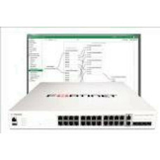 FORTINET FortiSwitch-108F-POE Fanless L2+ management switch with 8xGE + 2xSFP + 1xRJ45 console and automatic limited 65W POE