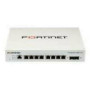 FORTINET FortiSwitch-108F-POE Fanless L2+ management switch with 8xGE + 2xSFP + 1xRJ45 console and automatic limited 65W POE
