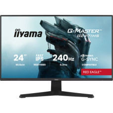 IIYAMA G2471HS-B1 24inch Fast IPS Gaming G-Master Red Eagle FreeSync Premium / G-Sync Compatible 1920x1080 240Hz 350cd/m IIYAMA G2471HS-B1 24inch Fast IPS Gaming G-Master Red Eagle FreeSync Premium / G-Sync Compatible 1920x1080 240Hz 350cd/m