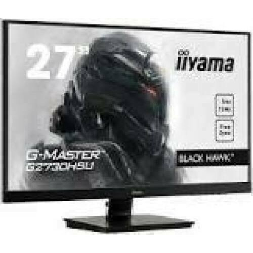 IIYAMA G-MASTER G2730HSU-B1 27inch 1920x1080 TN LED Bl USB-Hub 2xOut Speakers DP/HDMI/VGA 1ms Black