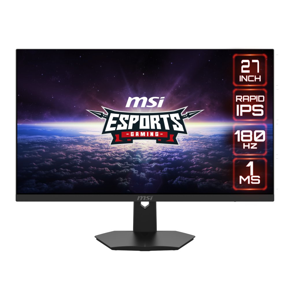 MSI G274F 27inch rapid IPS FHD 180Hz 250cd/m2 1ms 2xHDMI 2.0 DP