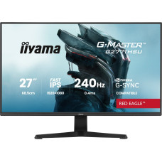 IIYAMA G2771HSU-B1 27inch Fast IPS Gaming G-Master Red Eagle FreeSync Premium / G-Sync Compatible 1920x1080 240Hz 350cd/m IIYAMA G2771HSU-B1 27inch Fast IPS Gaming G-Master Red Eagle FreeSync Premium / G-Sync Compatible 1920x1080 240Hz 350cd/m