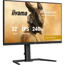 IIYAMA GB3290QSU-B1 G-Master Gold Phoenix 32inch Fast IPS QHD 240Hz 400cd/m2 1ms 2xHDMI DP Speakers 2xUSB 3.2 2xUSB Type C