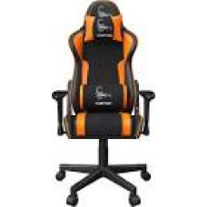 GEMBIRD Gaming chair SCORPION black mesh orange skin