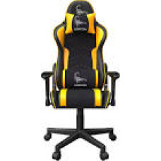 GEMBIRD Gaming chair SCORPION black mesh yellow skin