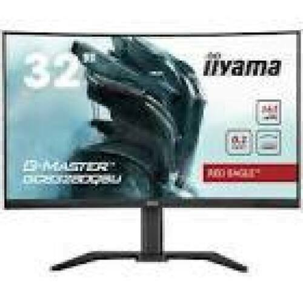 IIYAMA GCB3280QSU-B1 32inch ETE VA-panel Curved Gaming 1500R G-Master Red Eagle FreeSync 2560x1440 144Hz 350cd/m