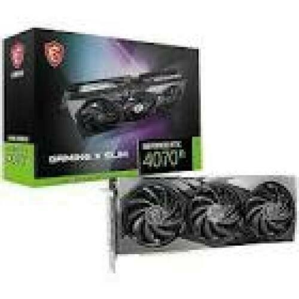 MSI GeForce RTX 4070 Ti GAMING X SLIM 12G 3xDP 1.4 1xHDMI 2.1