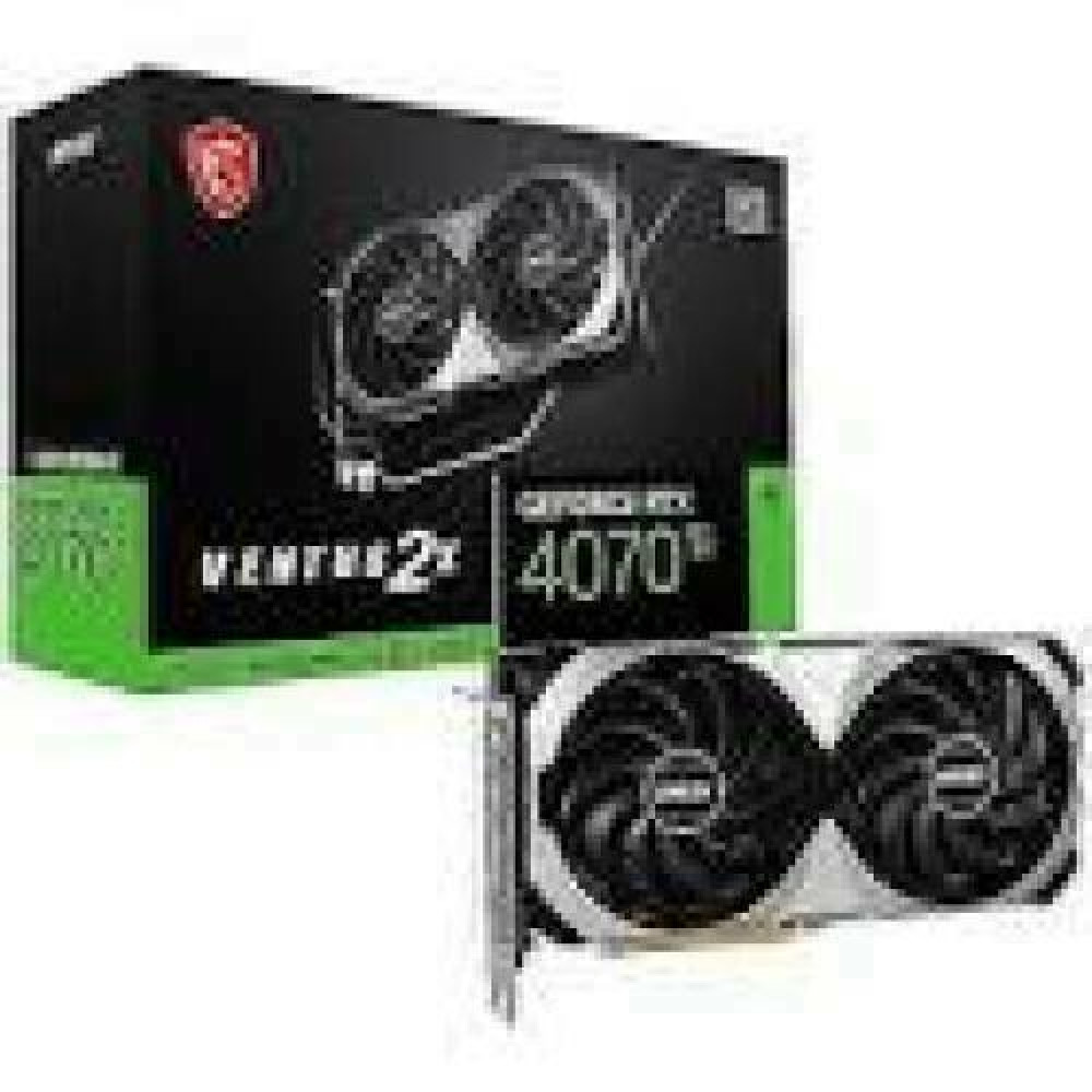 MSI GeForce RTX 4070TI VENTUS 2X OC 12GB GDDR6X 3xDP 1xHDMI