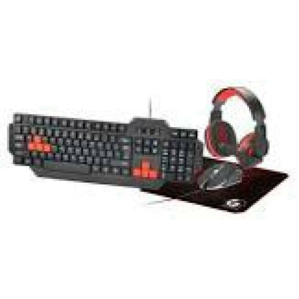 GEMBIRD Ultimate 4-in-1 Gaming kit US layout