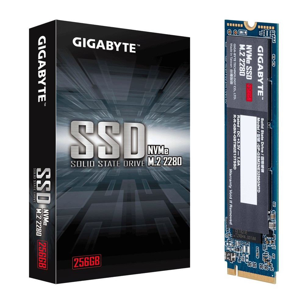 GIGABYTE 256GB NVMe SSD