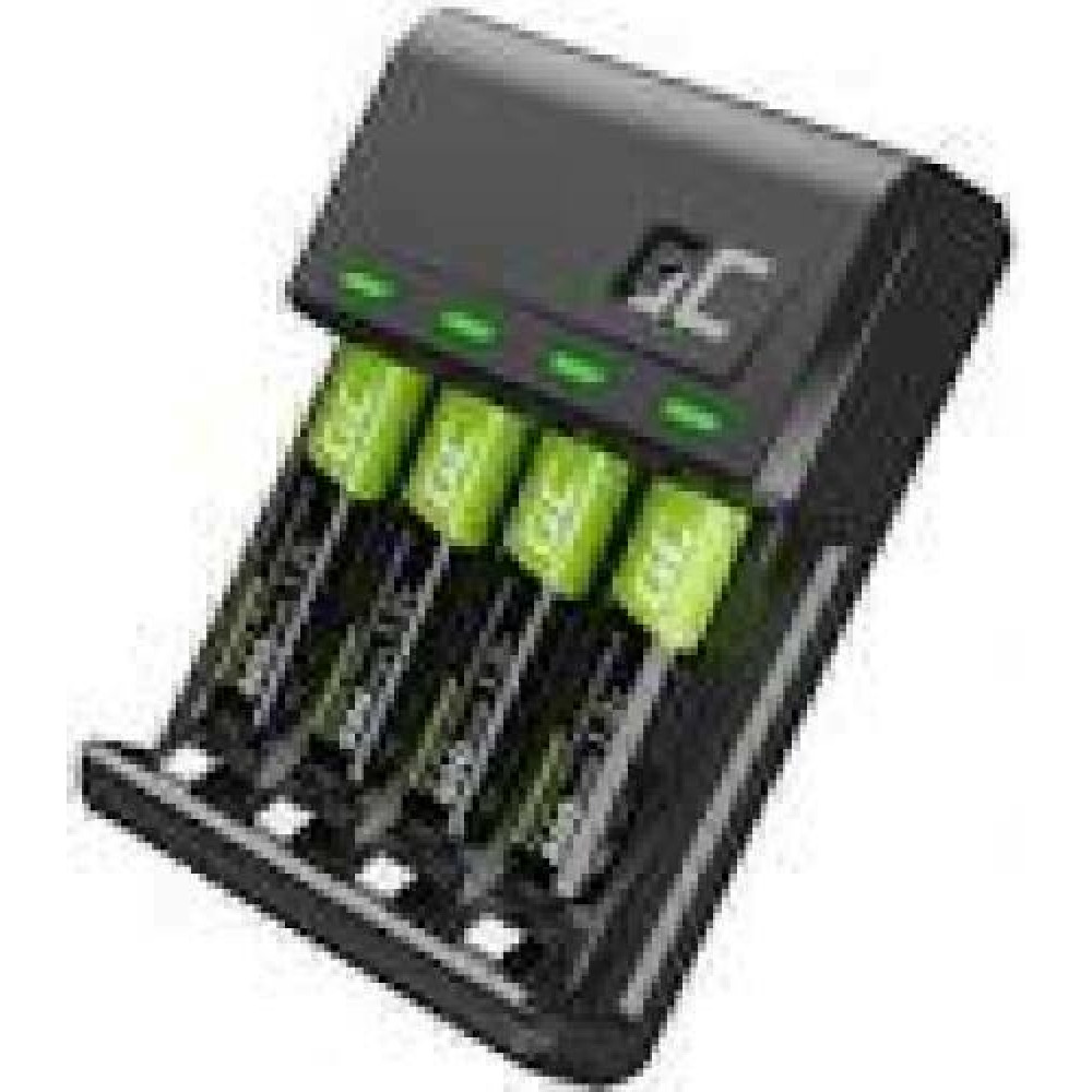 GREENCELL Charger VitalCharger + 4x AAA 800mAh Ni-MH