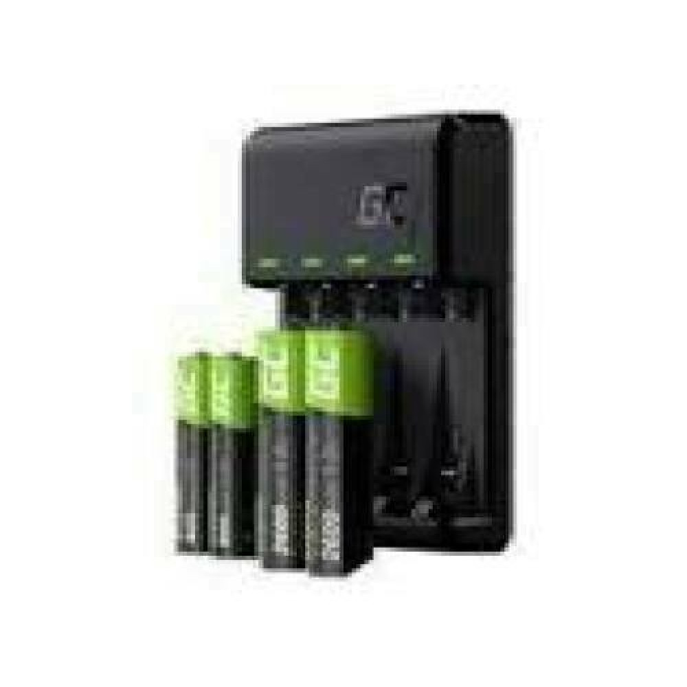 GREENCELL Charger VitalCharger + 2xAA 2000mAh + 2xAAA 800mAh