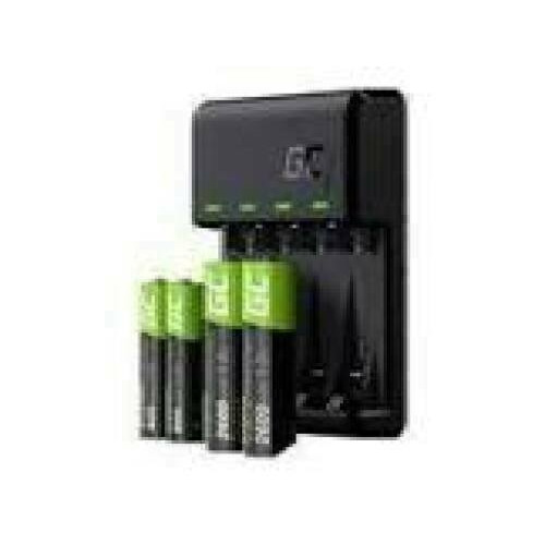 GREENCELL Charger VitalCharger + 2xAA 2000mAh + 2xAAA 800mAh