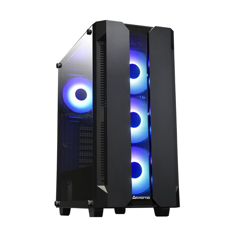 CHIEFTEC Hunter gaming chassis ATX Black
