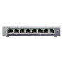 NETGEAR ProSafe Smart Managed Plus Switch - GS108Ev3 - 8-port Gigabit 10/100/1000 Mbps - Desktop - fanless