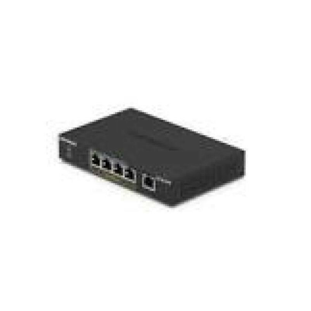 NETGEAR 5-Port Gigabit Ethernet Unmanaged PoE Switch GS305PP 4x PoE+ 83W Wallmount Metal Black