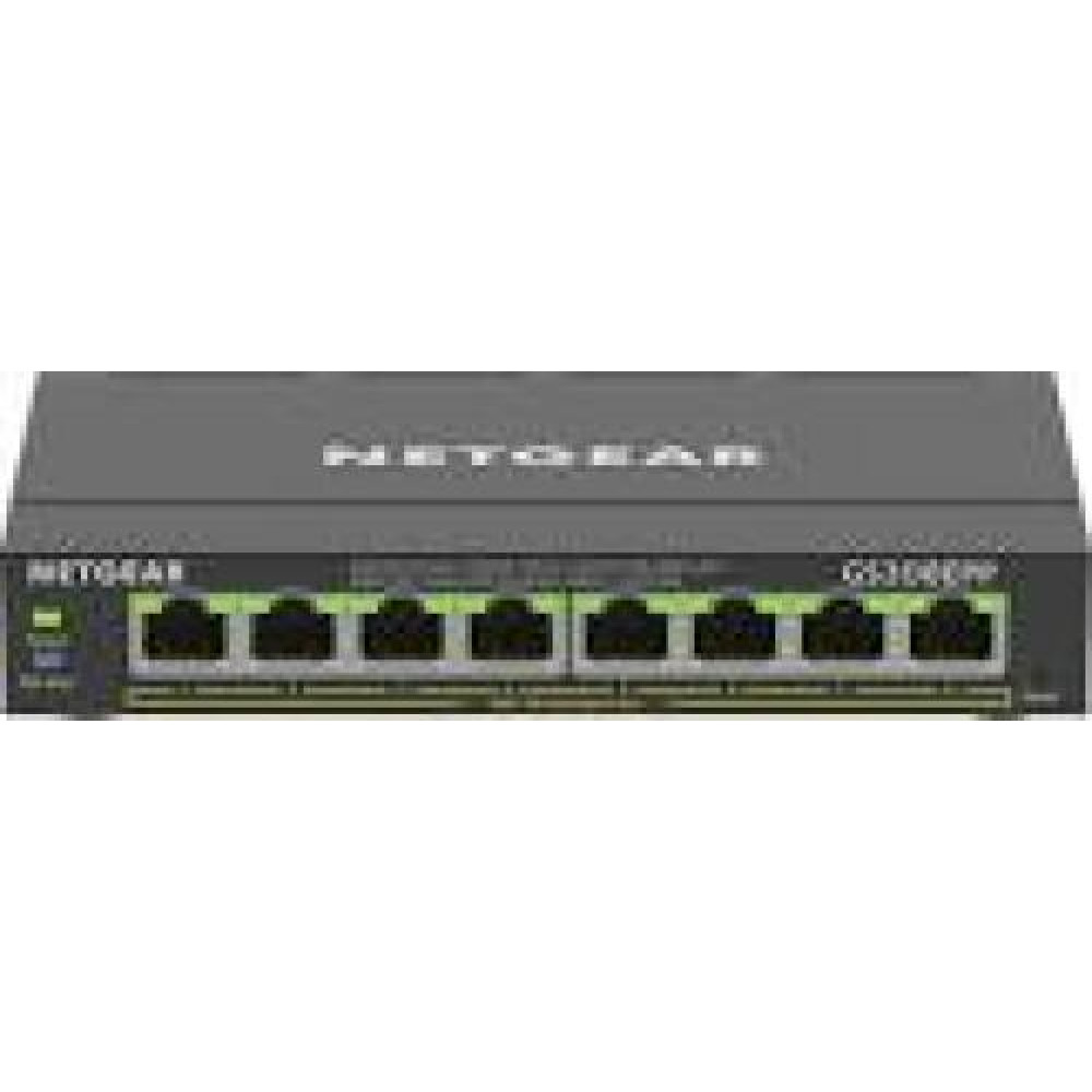 NETGEAR 8PT GE Plus Switch W/HI-PWR POE+