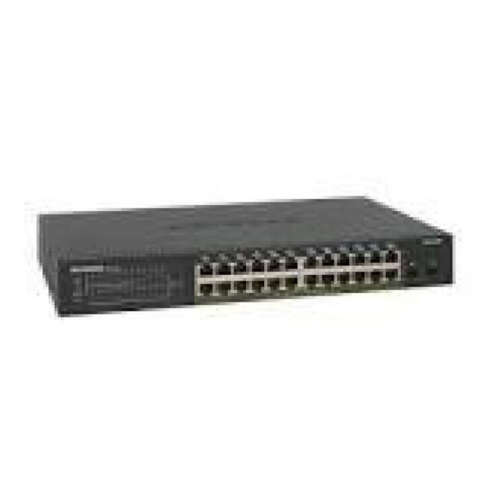 NETGEAR S350 Series 24-Port Gigabit PoE + Ethernet Smart Managed Pro Switch with 2 SFP Ports Budget 190W Rackmount