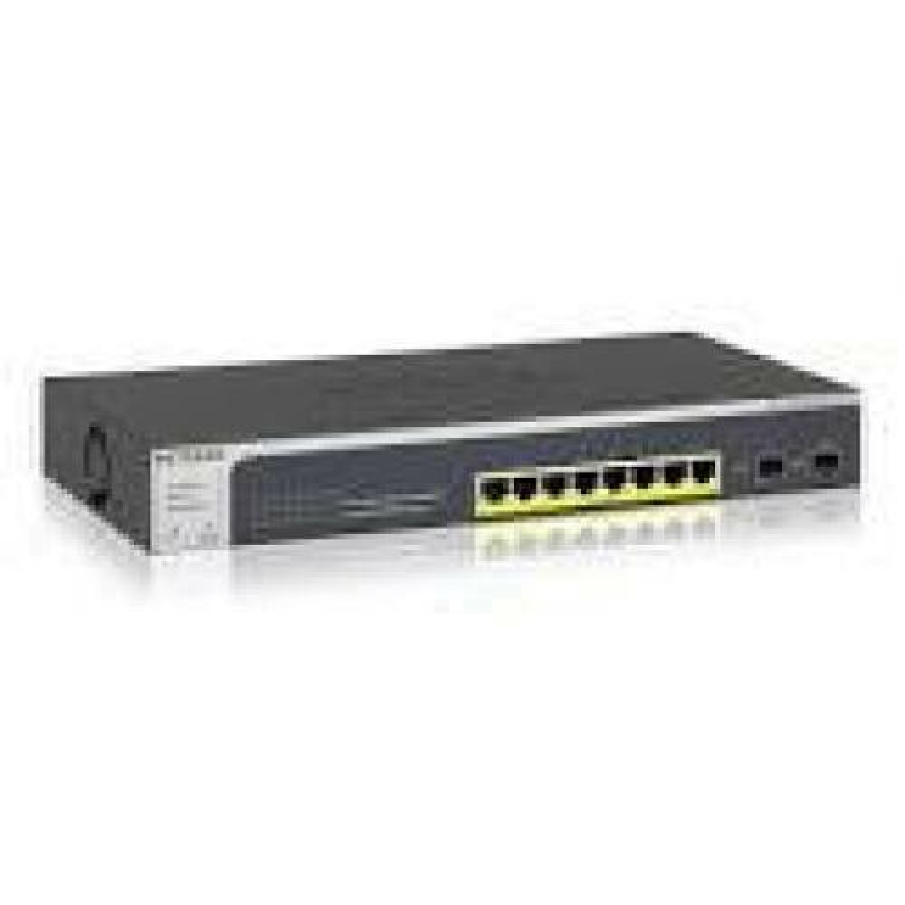 NETGEAR 8-Port PoE+ Gigabit Ethernet Smart Managed Switch with 2 SFP Ports 190W GS510TPP