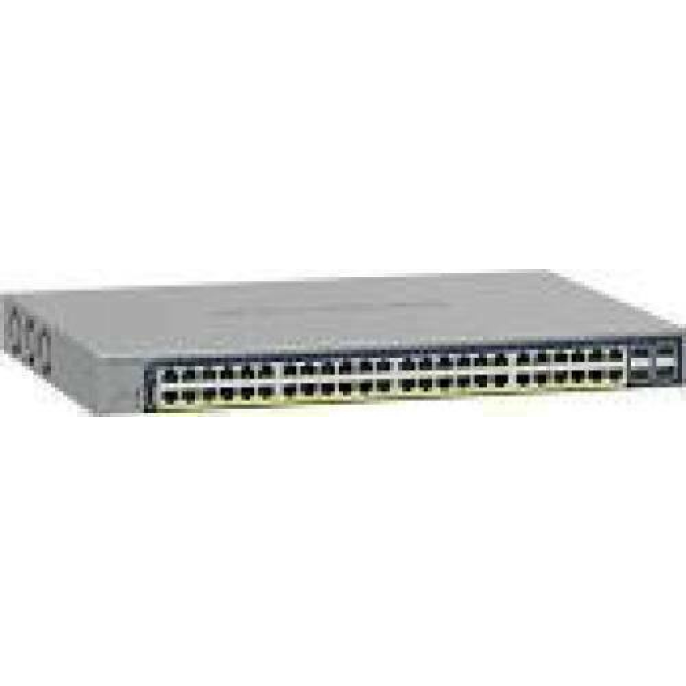 NETGEAR 52port GE POE+ Smart Managed Pro Switch W/Cloud Management W/1-Year Of Insight Subscription Gs752Tp