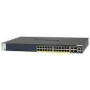 NETGEAR M4300-28G-PoE+ 550W PSU Stackable Managed Switch with 24x1G PoE+ + 4x10G incl. 2x10GBASE-T + 2xSFP+ Layer 3