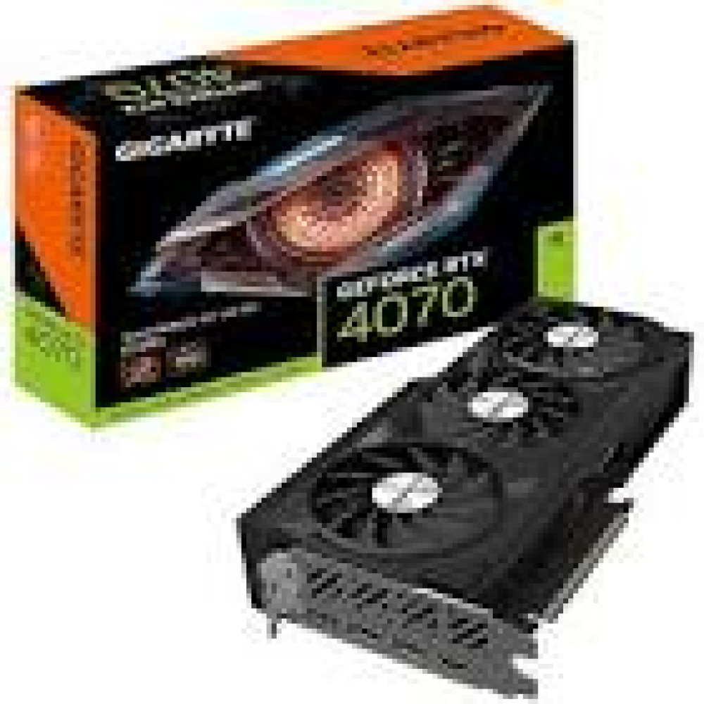 GIGABYTE GeForce RTX 4070 WINDFORCE OC V2 12GB GDDR6 3xDP 1xHDMI