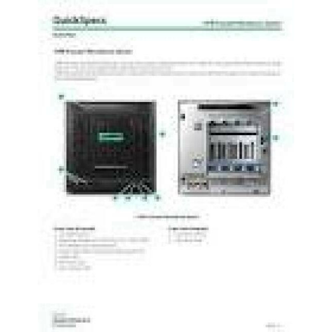 HPE 4Y FC NBD Microserver Gen10 SVC