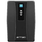ARMAC UPS Home Line-Interactive H/850F/LED/V2 850VA 2x Schuko USB-B LED