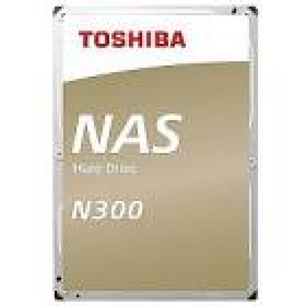 TOSHIBA N300 NAS Hard Drive 6TB SATA 3.5inch 7200rpm 256MB Bulk