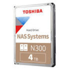 TOSHIBA N300 NAS Hard Drive 4TB SATA 3.5inch 7200rpm 256MB Bulk