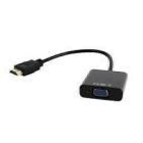 GEMBIRD A-HDMI-VGA-03 adapter HDMI-AM ->VGA F + audio on cable black