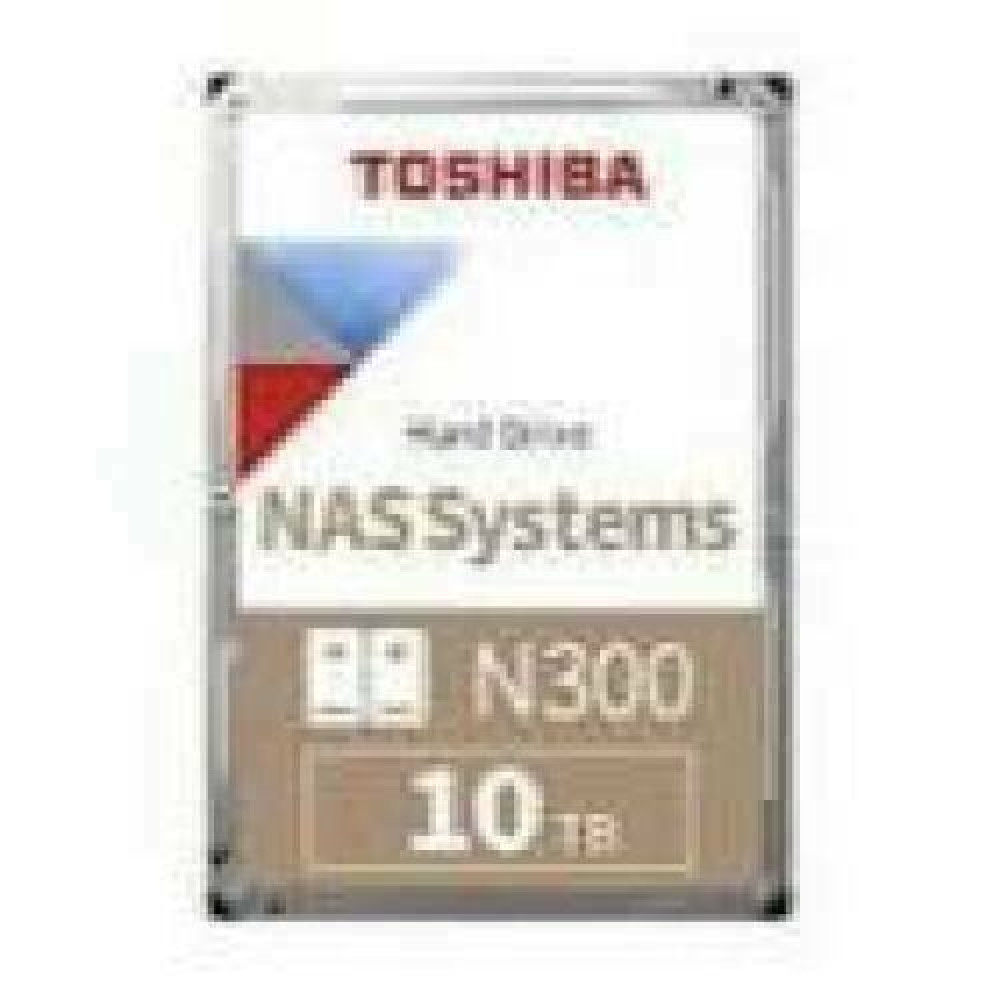 TOSHIBA BULK N300 NAS Hard Drive 10TB 256MB SATA 3.5