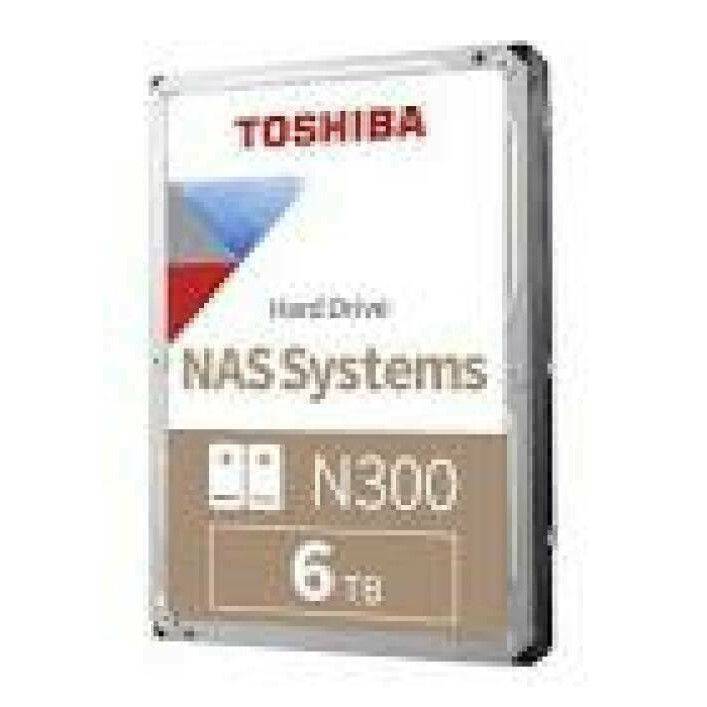 TOSHIBA N300 NAS Hard Drive 6TB SATA 3.5inch 7200rpm 256MB Bulk