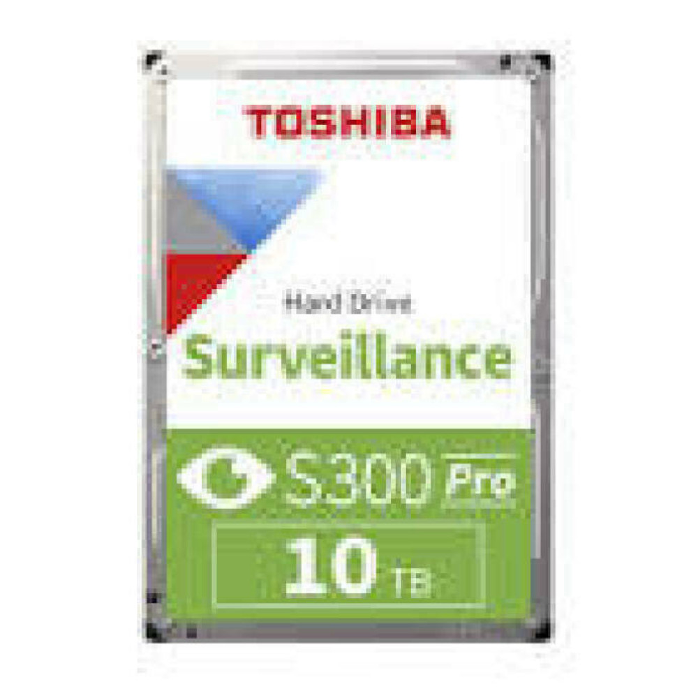 TOSHIBA BULK S300 Pro Surveillance Hard Drive 10TB SATA 3.5