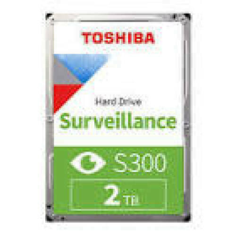 TOSHIBA S300 Surveillance Hard Drive 2TB 3.5inch BULK