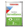 TOSHIBA S300 Surveillance Hard Drive 2TB 3.5inch BULK