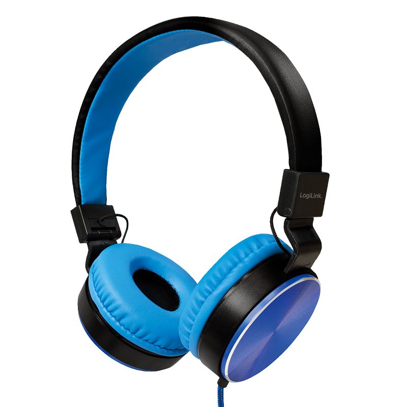 LOGILINK HS0049BL Stereo headphone blue