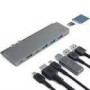 GREENCELL HUB USB-C GC Connect 3xUSB 3.1 HDMI 4K 60Hz PD 85W
