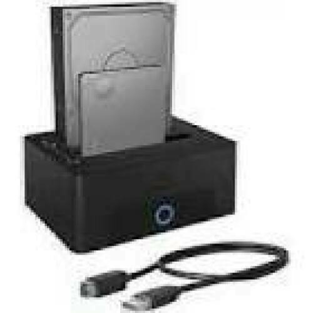 ICY BOX IB-1232CL-U3 2Bay Docking / Clone Station for 2.5inch and 3.5inch HDD Sata USB 3.2 Gen 1