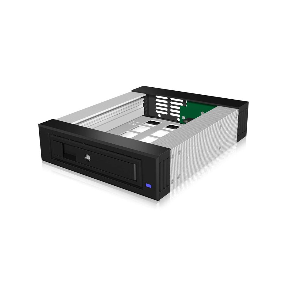 ICY BOX IB-129SSK-B Mobile Rack for 3.5/2.5 SATA/SAS HDD Black