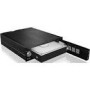 ICY BOX IB-170SK-B Mobile Rack 5.25 for 3.5 SATA HDD fan black