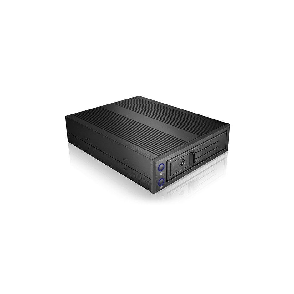 ICY BOX IB-176SSK-B Trayless Mobile Rack for 3.5 SATA/SAS HDD Black