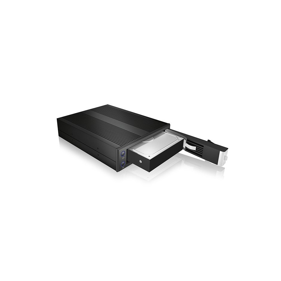 ICY BOX IB-176SSK-B Trayless Mobile Rack for 3.5 SATA/SAS HDD Black
