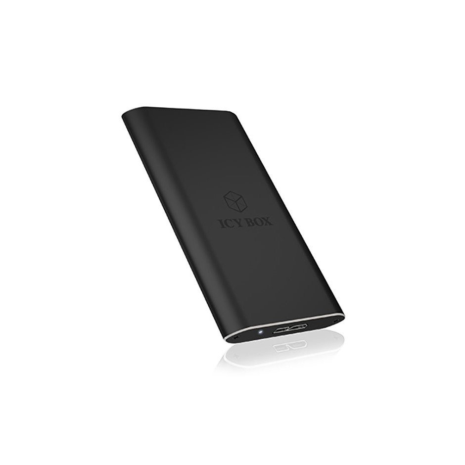 ICY BOX IB-182aMU3 External enclosure for mSATA SSD USB 3.0 Black