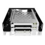 ICY BOX IB-2227StS Mobile Rack for 2x2.5 SATA HDD or SSD Black