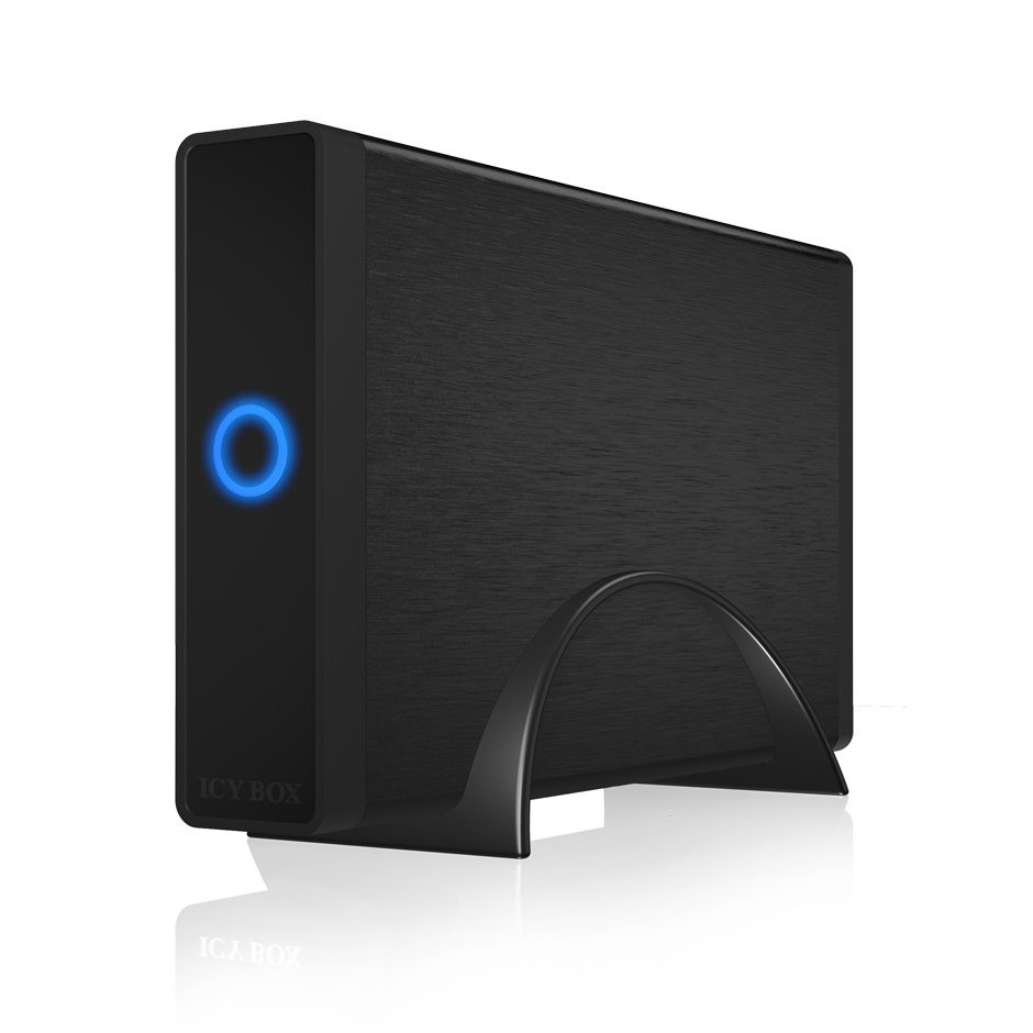 ICY BOX IB-377U3 External 3.5inch HDD Case SATA III USB 3.0 Black